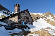 Monti Avaro e Foppa ad anello con neve dai Piani il 19 febbraio 2017 - FOTOGALLERY